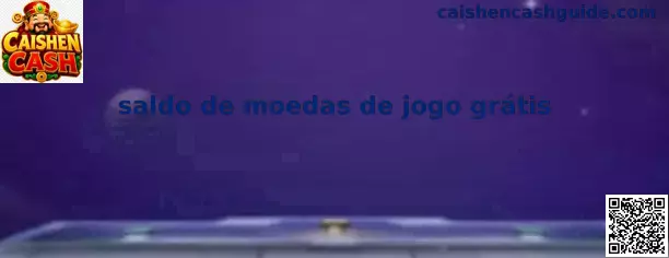 Saldo de moedas de jogo grátis