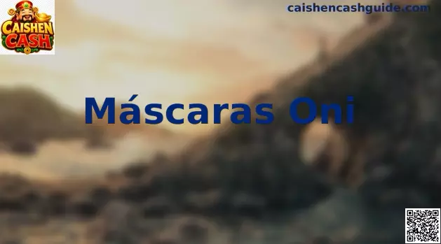 Máscaras Oni rojas con cuernos y colmillos para inspiración visual en México