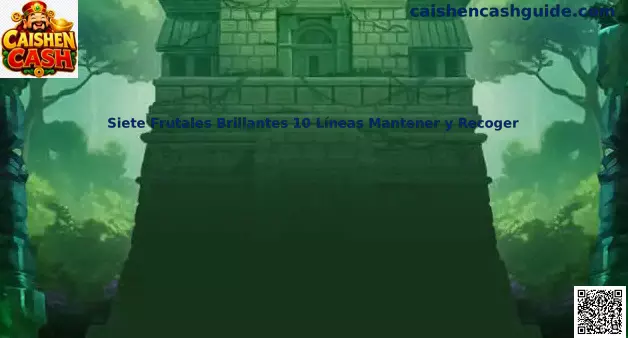 Siete Frutales Brillantes 10 Líneas Mantener y Recoger Banner