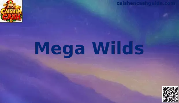 Mega Wilds en Caishen Cash con símbolos grandes y tema de fortuna